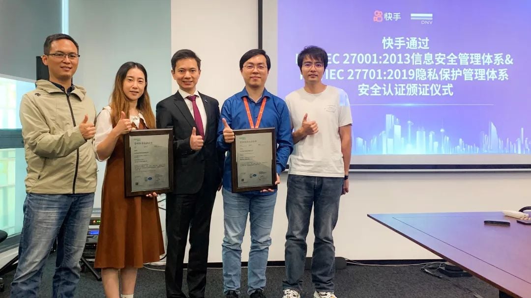 2022 - Cert - Kuai Shou