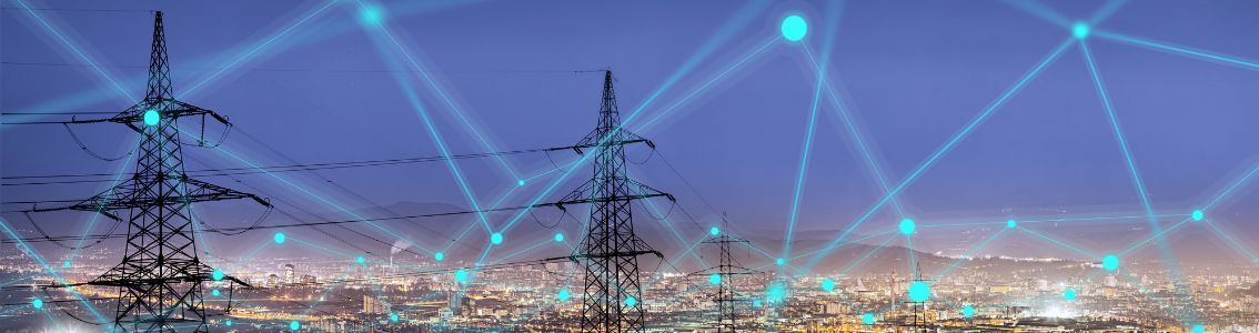 high power electricity poles