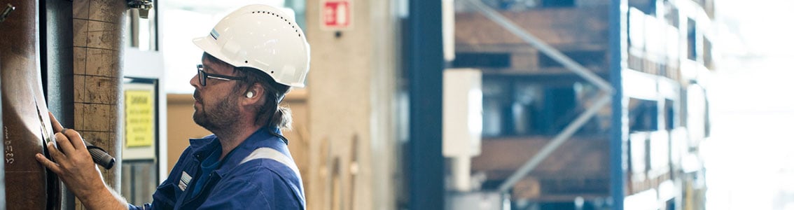 Incident investigation - surveyor at work