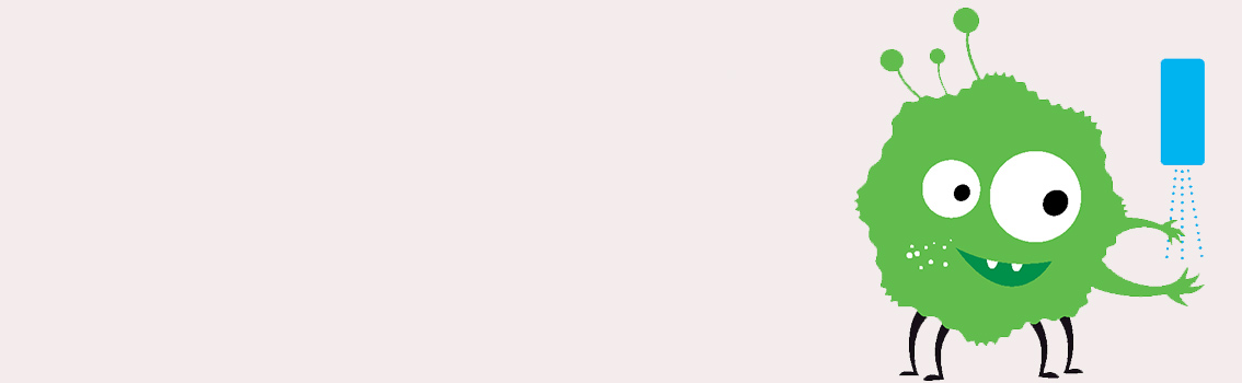 Bacteria and hand washing