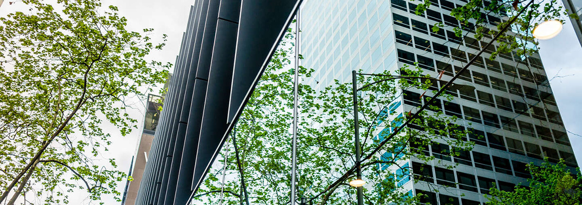 Green office building