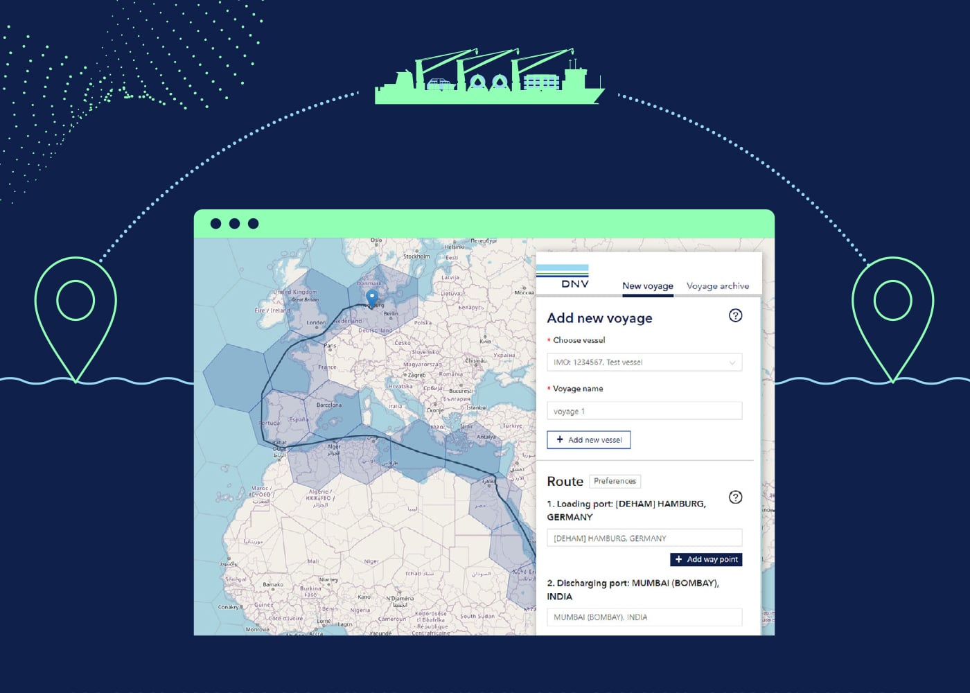 Route-Specific Cargo Calculator screenshot