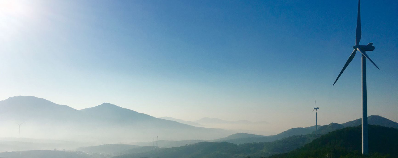 服務着風力產業