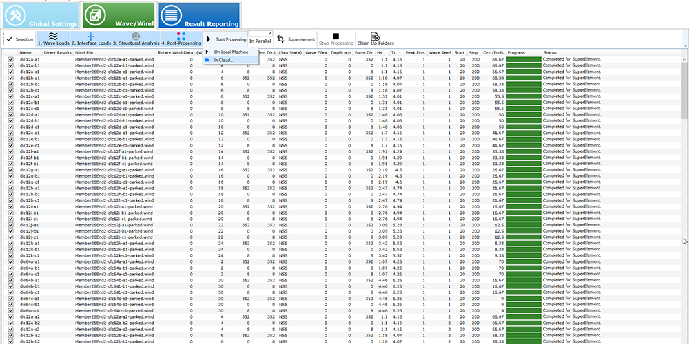 Cloud FEA with Sesam's cloud compute services