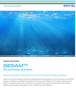 Sesam for moorings and risers