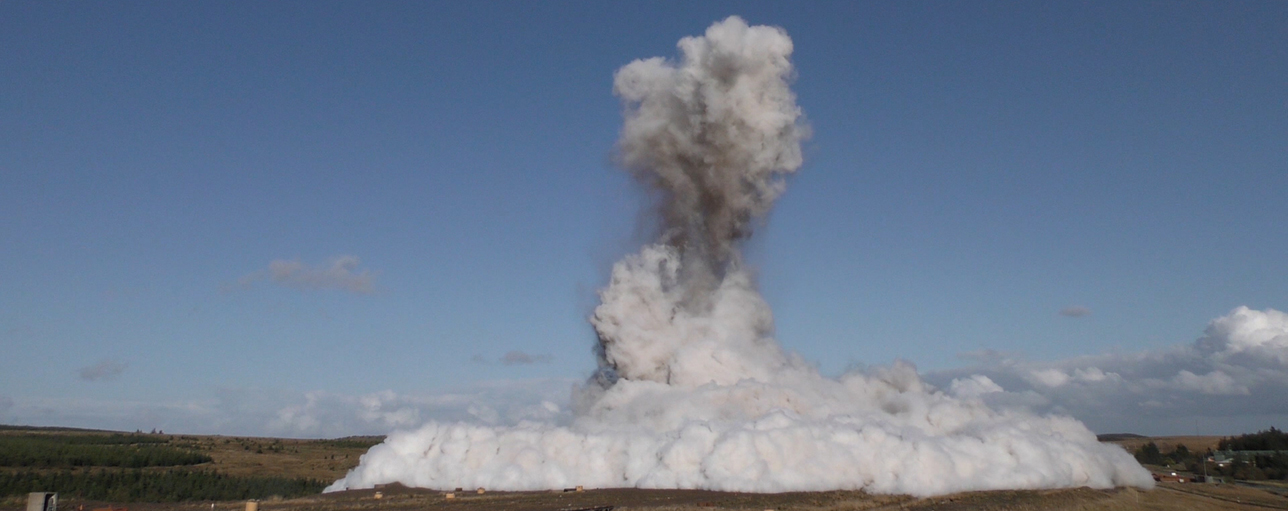 Testing at the DNV Research and Development facility in the UK